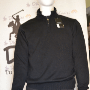 Jersey Negro Cuello Alto