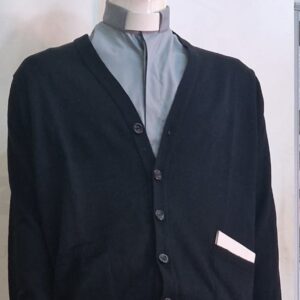 Conjunto Clerical con Chaqueta de Punto (Cardigan)